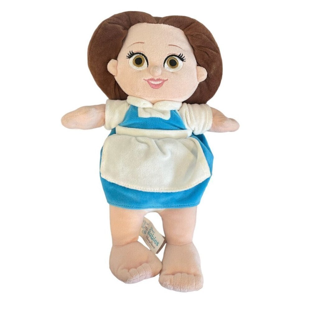 Disney Parks Disney Babies Beauty and the Beast 12" Belle Plush Stuffed Toy Doll